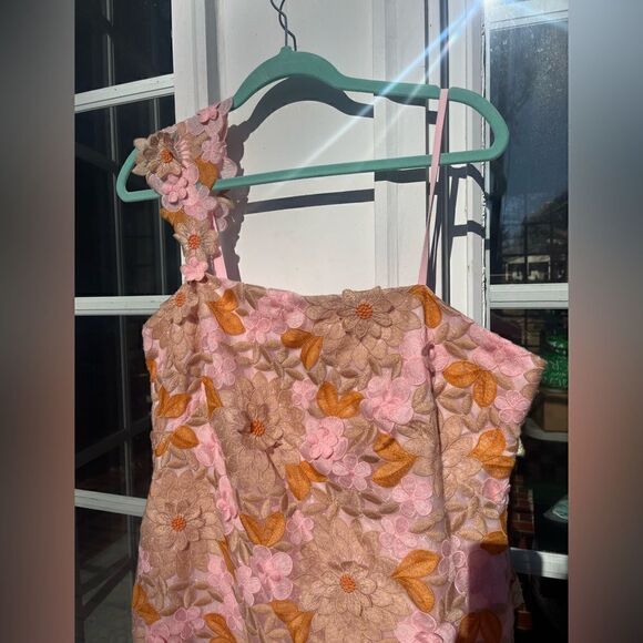 Anthropologie Floral Appliqué Dress NWT - Picture 10 of 12